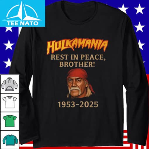 Vintage Hulk Hogan Wrestling Hulkamania Memorial Shirt - Image 5