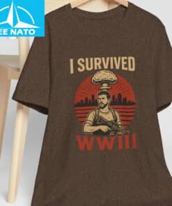 Vintage I Survived WWIII Apocalypse Shirt