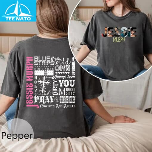 Vintage Jessie Murph Worldwide Hysteria Tour 2025 Shirt - Image 3