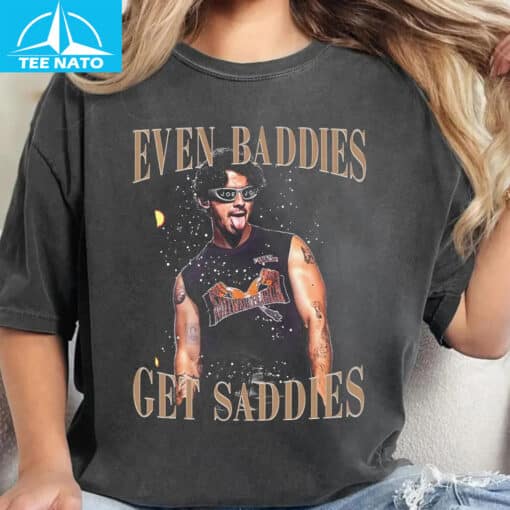 Vintage Jonas Brothers Baddies get Saddies Shirt - Image 2