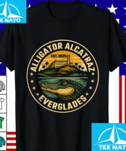 Vintage Meme Alligator Alcatraz shirt