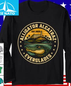 Vintage Meme Alligator Alcatraz shirt2
