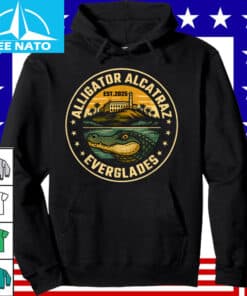 Vintage Meme Alligator Alcatraz shirt3