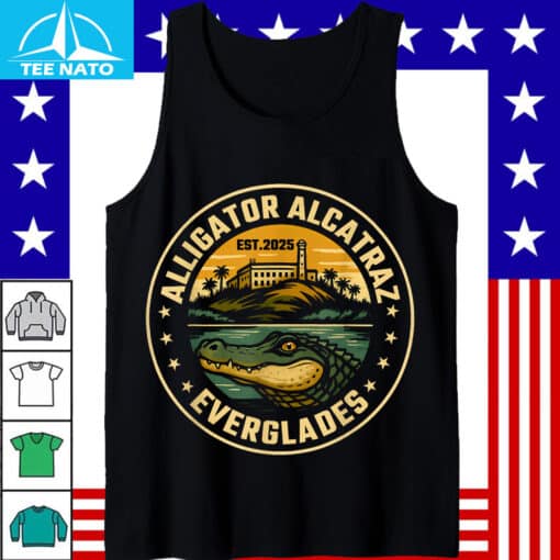 Vintage Meme Alligator Alcatraz shirt - Image 5