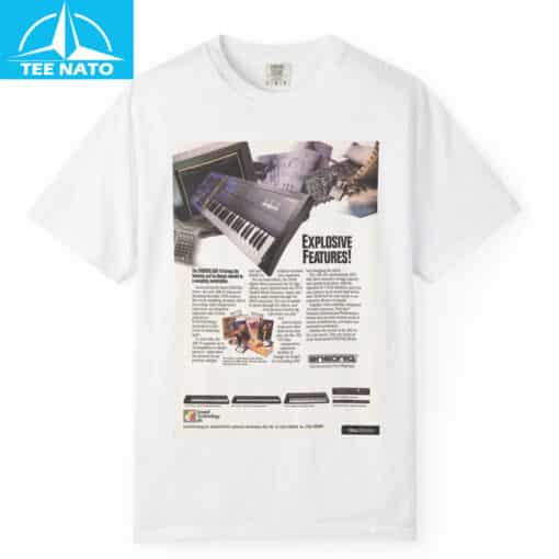 Vintage Music Ad Shirt - Image 3