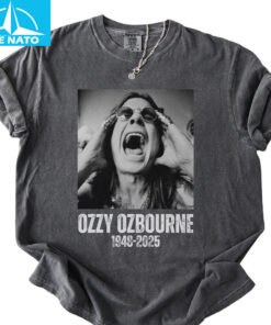 Vintage Ozzy Osbourne 1948–2025 Memorial Shirt