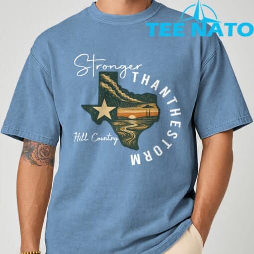 Vintage Pray for Texas Shirt - Image 3