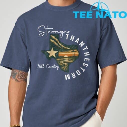 Vintage Pray for Texas Shirt - Image 4