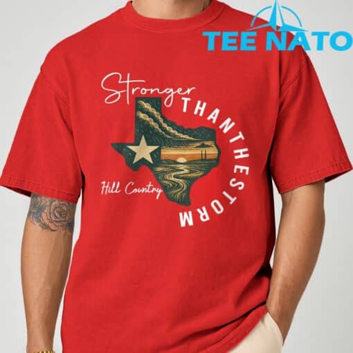 Vintage Pray for Texas Shirt - Image 6