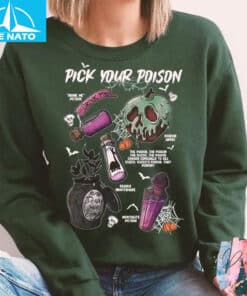 Vintage Retro 90s Disney Pick Your Poison Shirt3