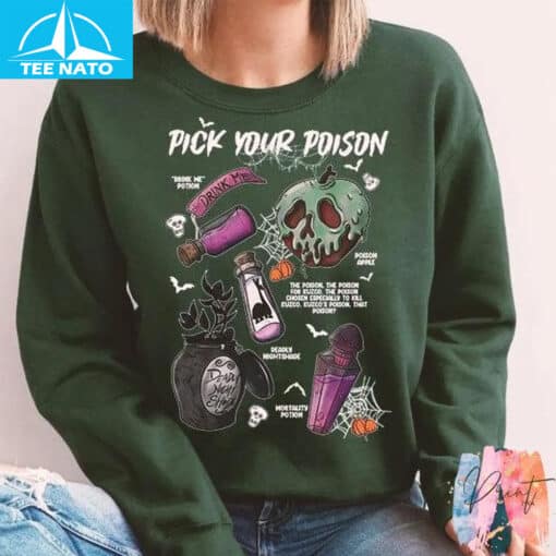 Vintage Retro 90s Disney Pick Your Poison Shirt - Image 4