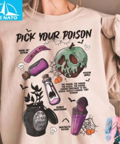 Vintage Retro 90s Disney Pick Your Poison Shirt4