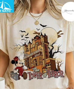 Vintage Retro Haunted Hotel Ride Shirt3