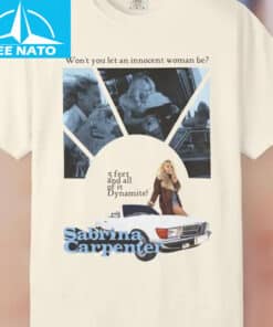 Vintage Sabrina Carpenter Manchild 70s Inspired Shirt