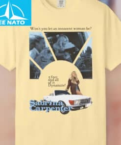 Vintage Sabrina Carpenter Manchild 70s Inspired Shirt2