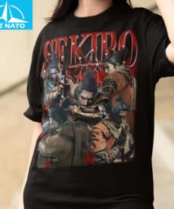 Vintage Sekiro Wolf One Armed Shinobi Gaming Shirt2