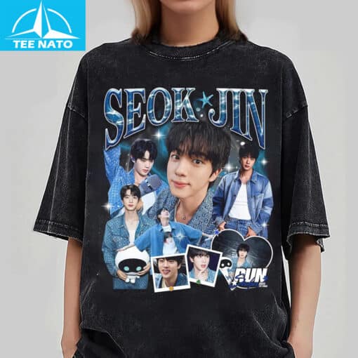 Vintage SeokJin 90s Bootleg Shirt - Image 3