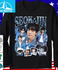 Vintage SeokJin 90s Bootleg Shirt4