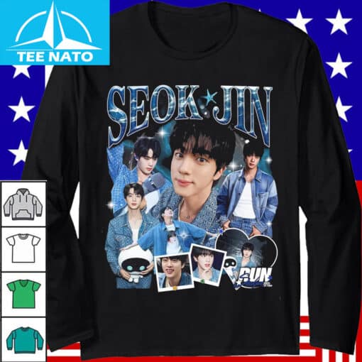 Vintage SeokJin 90s Bootleg Shirt - Image 5