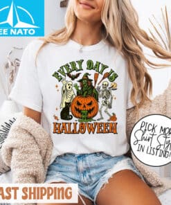 Vintage Spooky Season Every Day Is Halloween Shirt