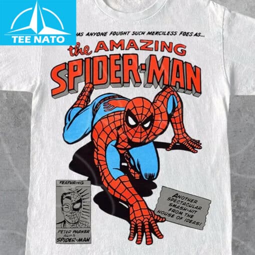 Vintage The Amazing Spiderman Shirt - Image 2