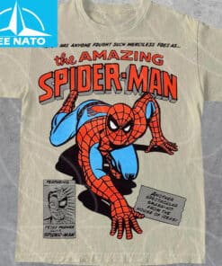 Vintage The Amazing Spiderman Shirt5