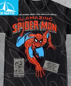 Vintage The Amazing Spiderman Shirt7