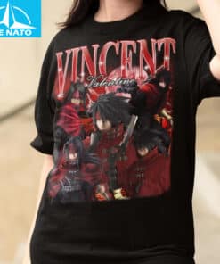 Vintage Vincent FF7 Anime Shirt2