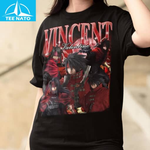 Vintage Vincent FF7 Anime Shirt - Image 3