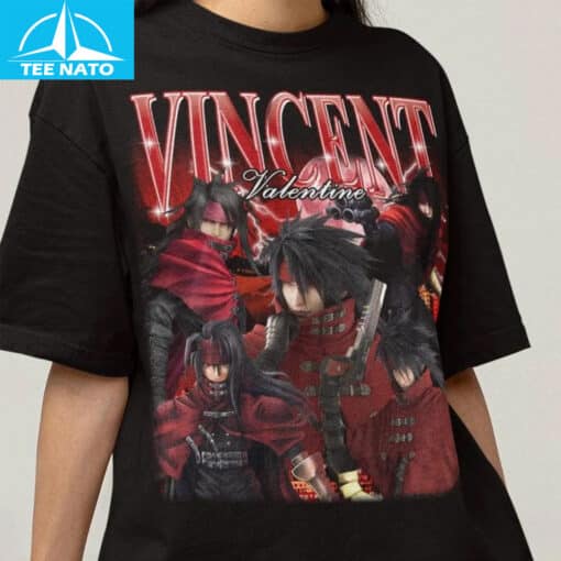 Vintage Vincent FF7 Anime Shirt - Image 4