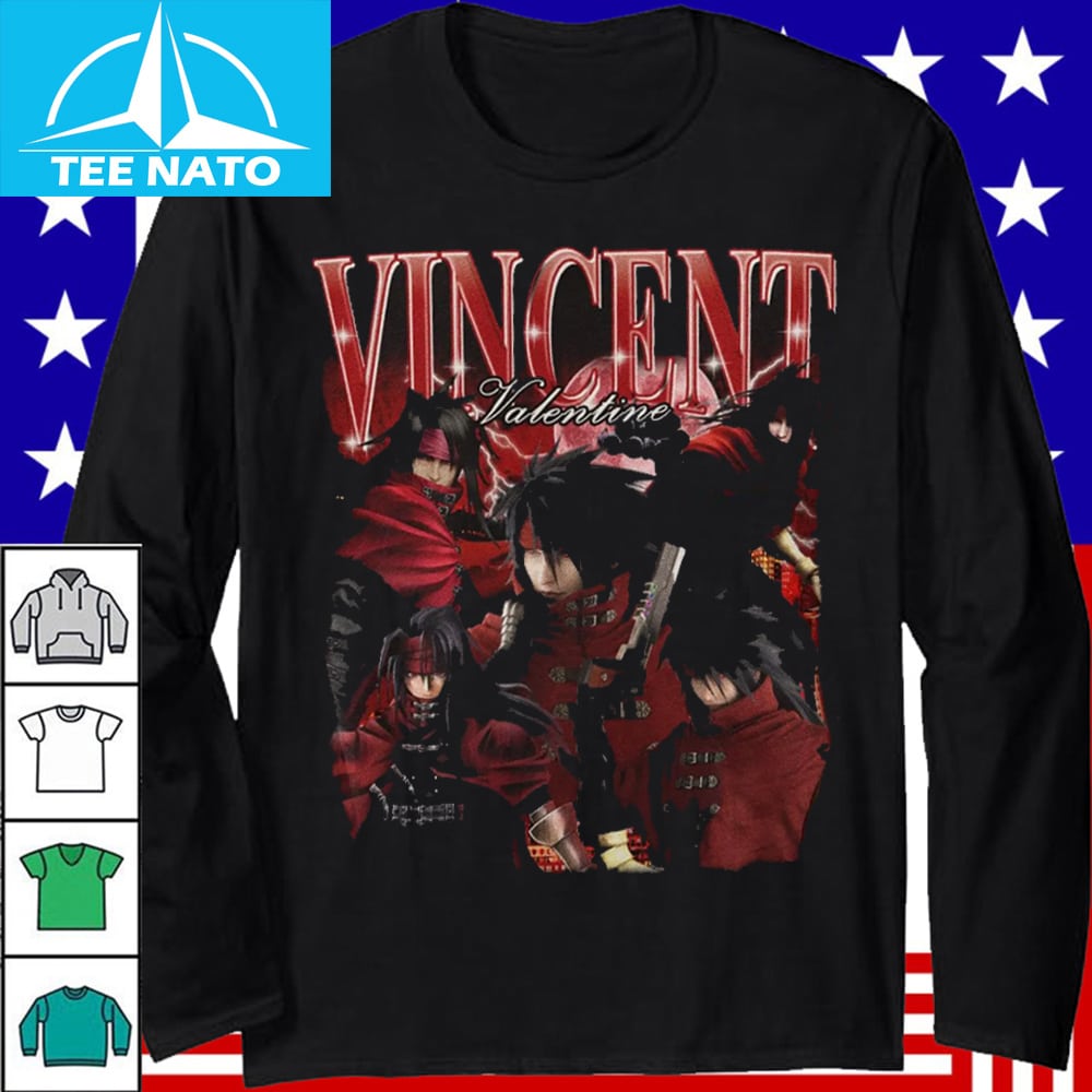 Full outfit with Vintage Vincent FF7 Anime Shirt
