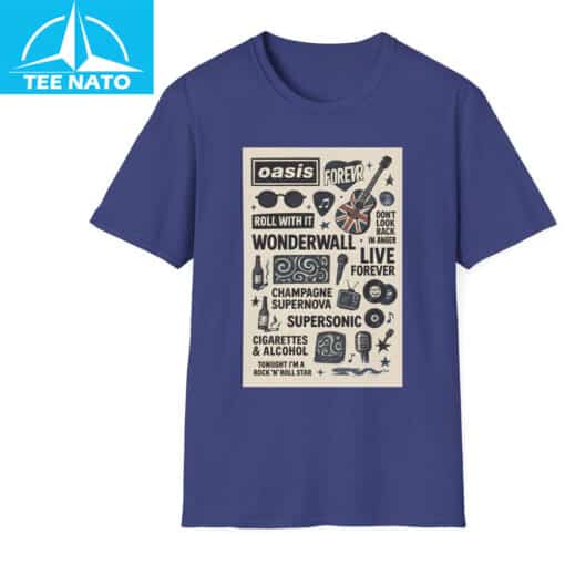 Viral Oasis Concert 2025 Tour Shirt - Image 6