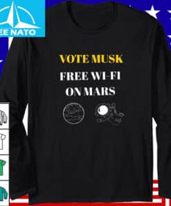 Vote Elon Musk Free Wifi Shirt 2
