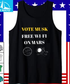 Vote Elon Musk Free Wifi Shirt 4
