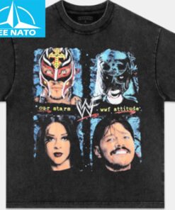 WWF Attitude Era Our Stars Shirt1