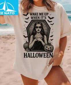 Wake Me Up When It's Halloween Shirt