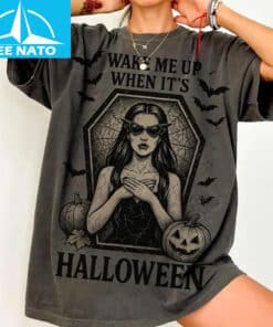 Wake Me Up When Its Halloween Shirt1