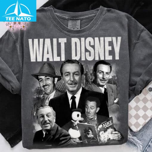 Walt Disney Portrait Bootleg Shirt - Image 5