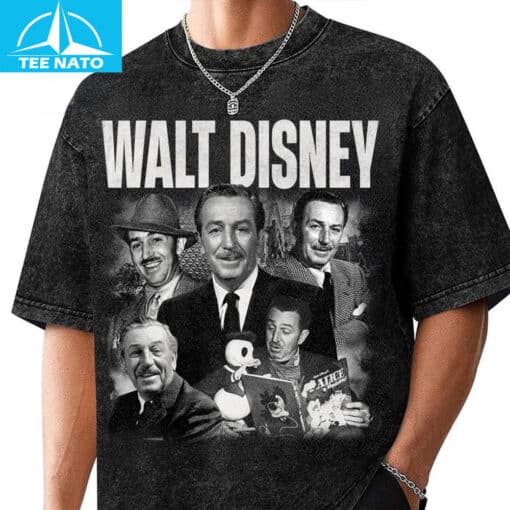 Walt Disney Portrait Bootleg Shirt - Image 4