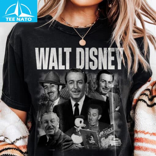 Walt Disney Portrait Bootleg Shirt - Image 3