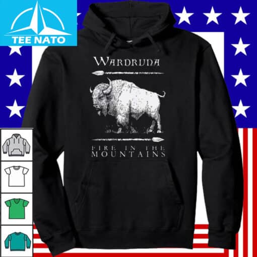Wardruna Fire In The Mountains July 25-27 2025 Concert Shirt - Image 4