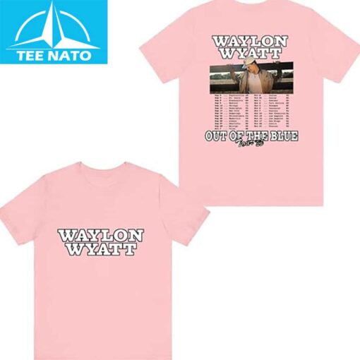 Waylon Wyatt Out of The Blue Tour 25 Shirt - Image 4