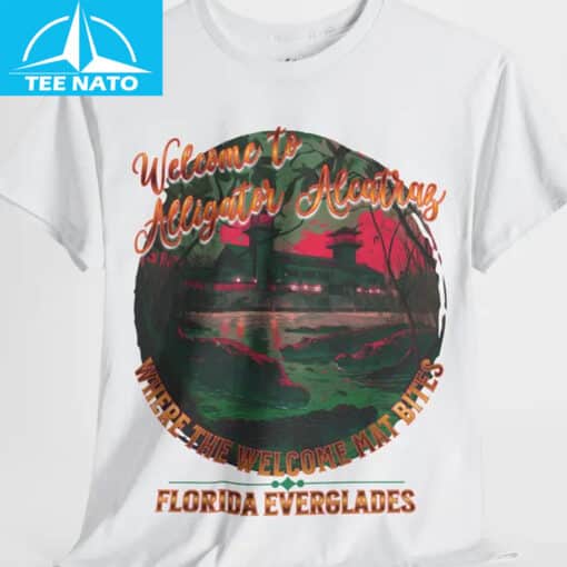 Welcome to Alligator Alcatraz Florida Everglades Shirt - Image 2