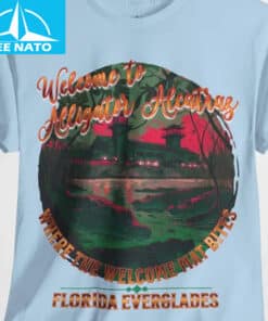 Welcome to Alligator Alcatraz Florida Everglades Shirt3