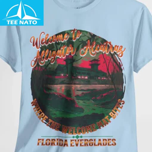 Welcome to Alligator Alcatraz Florida Everglades Shirt - Image 4