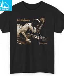 Wes Montgomery Vintage Jazz Guitarist Shirt