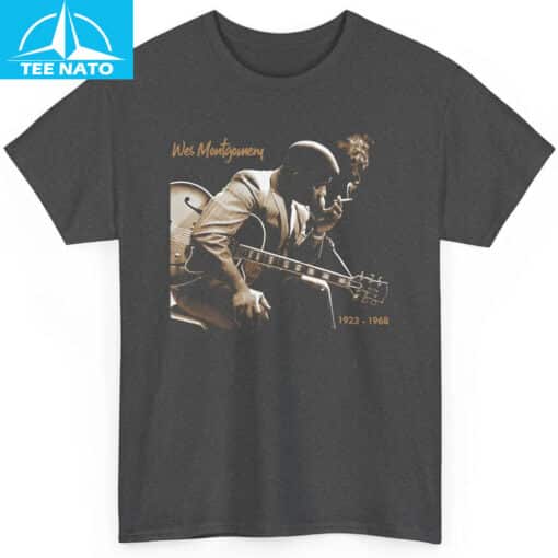 Wes Montgomery Vintage Jazz Guitarist Shirt - Image 3