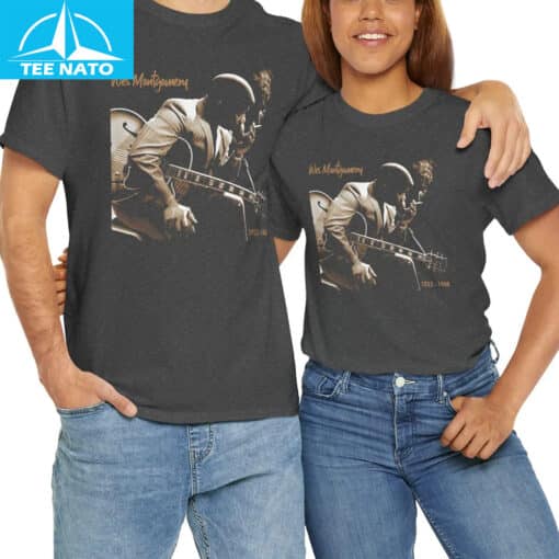 Wes Montgomery Vintage Jazz Guitarist Shirt - Image 5
