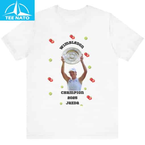 Wimbledon Champion 2025 Jazda Tennis Shirt - Image 3