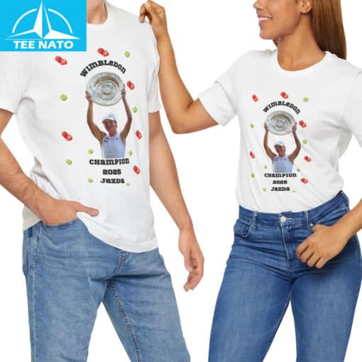 Wimbledon Champion 2025 Jazda Tennis Shirt - Image 5
